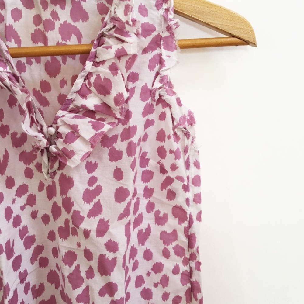 Loft Leopard Print Summer Blouse - Picture 2 of 3